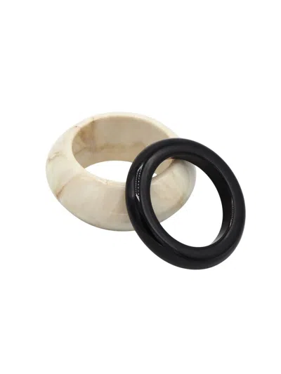 Sita Nevado Women's Black / White Christie Bracelets In Multi