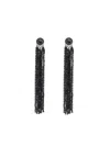 Sita Nevado Women's Brisa Earrings - Black In Black