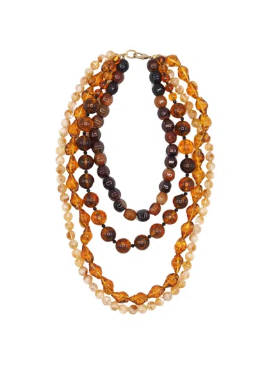 Sita Nevado Women's Brown Pitet Necklace