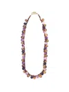 Sita Nevado Women's Brown / Purple Minnie Necklace In Multi