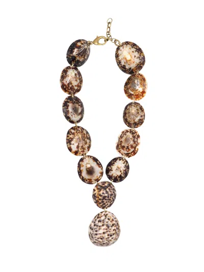 Sita Nevado Women's Brown Tortuga Necklace