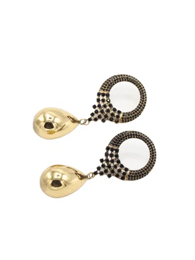 Sita Nevado Women's Campanile Earrings - Black
