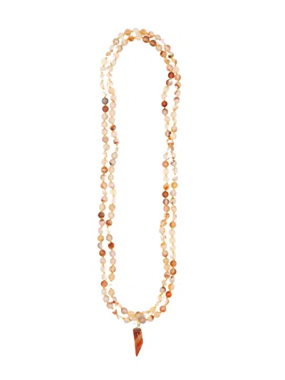 Sita Nevado Women's Cancan Necklace - Orange