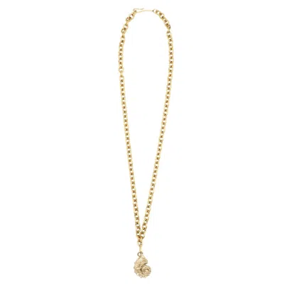 Sita Nevado Women's Caracol Necklace - Gold