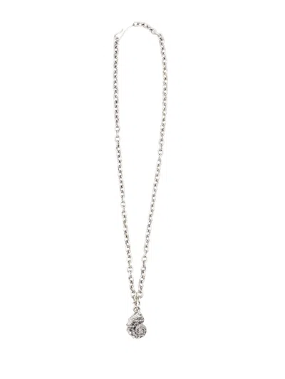 Sita Nevado Women's Caracol Necklace - Silver