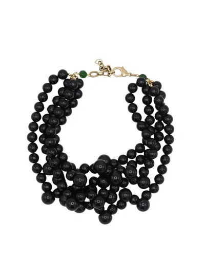 Sita Nevado Women's Cascabeles Necklace - Black