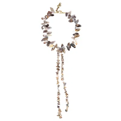Sita Nevado Women's Ciotollo Necklace Ii - Grey