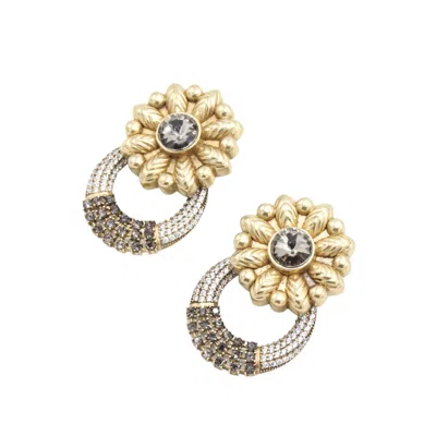 Sita Nevado Women's Clavel Earrings - Grey