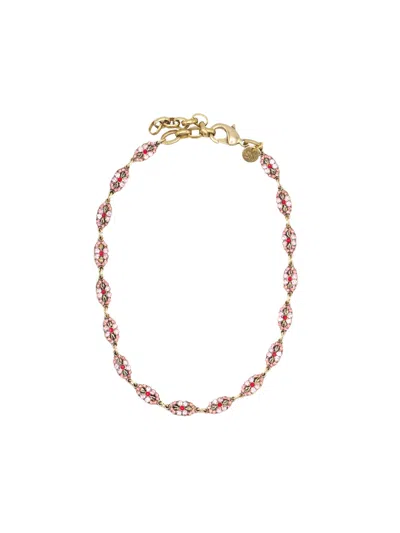 Sita Nevado Women's Drops Necklace - Pink