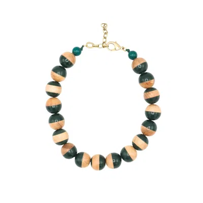 Sita Nevado Women's Eclipse Necklace - Green
