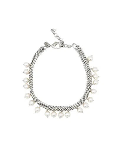 Sita Nevado Women's En Fila Necklace - Silver