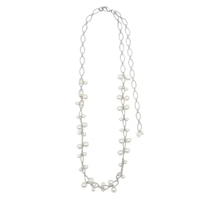 Sita Nevado Women's Funambulo Necklace - Silver