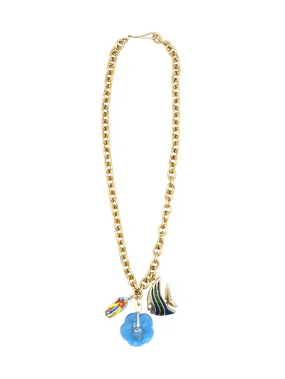 Sita Nevado Women's Gill Necklace - Blue
