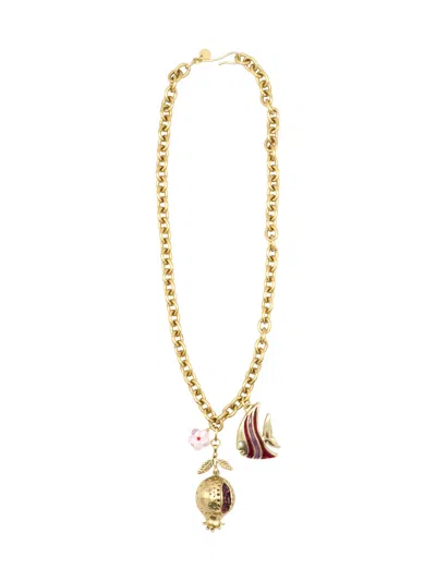 Sita Nevado Women's Gill Necklace - Red