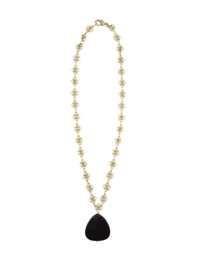 Sita Nevado Women's Gold / Brown Brownstone Necklace In Multi
