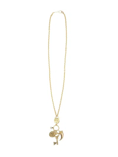 Sita Nevado Women's Gold Clau Necklace