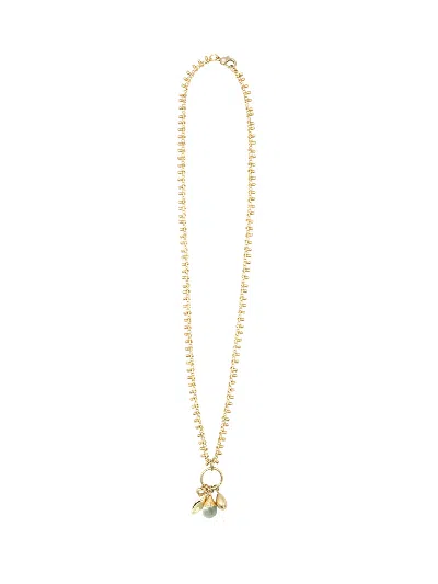 Sita Nevado Women's Gold / Green Boina Necklace - Green