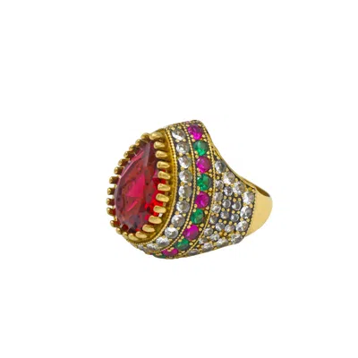 Sita Nevado Women's Gold Pronto Ring In Multi