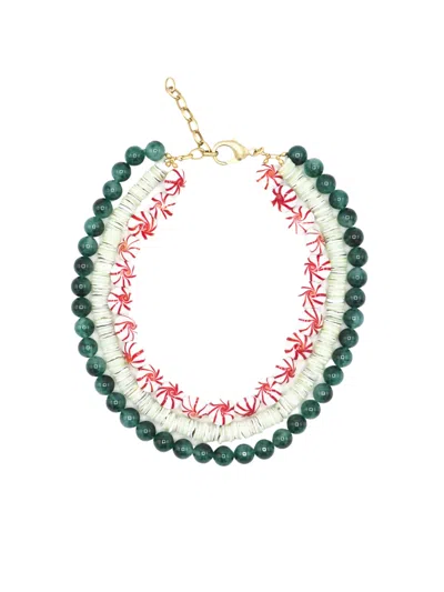 Sita Nevado Women's Green Remolino Necklace