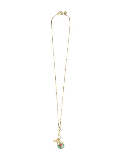 Sita Nevado Women's Jardinera Necklace - Blue