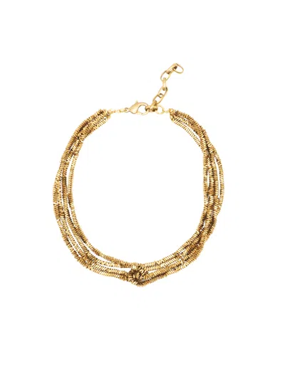 Sita Nevado Women's Knot Necklace - Gold