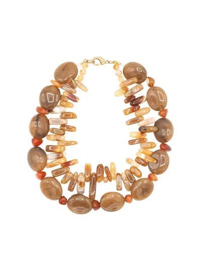 Sita Nevado Women's La Strada Necklace - Brown