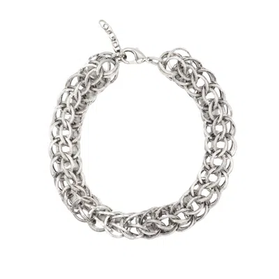 Sita Nevado Women's Linked Necklace - Silver