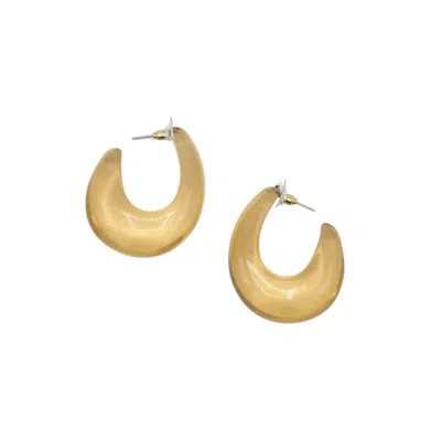 Sita Nevado Women's Llit Earrings - Brown In Burgundy