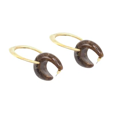 Sita Nevado Women's Llitaro Earrings - Brown