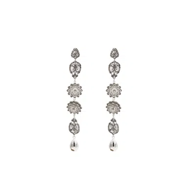 Sita Nevado Women's Lola Earrings - Silver