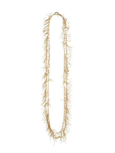 Sita Nevado Women's Long Gus Necklace - Gold