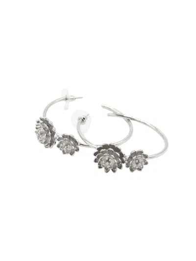 Sita Nevado Women's Loti Earrings - Silver