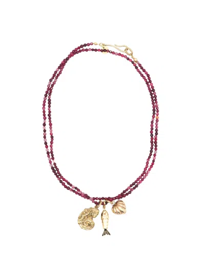 Sita Nevado Women's Lucky Necklace - Red