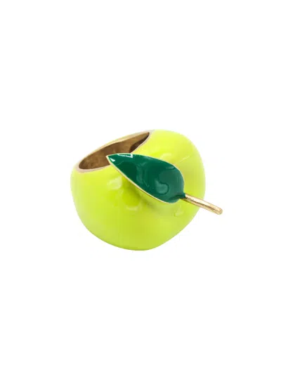 Sita Nevado Women's Manzana Ring - Green