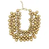 Sita Nevado Women's Maraca Necklace - Gold In Gold