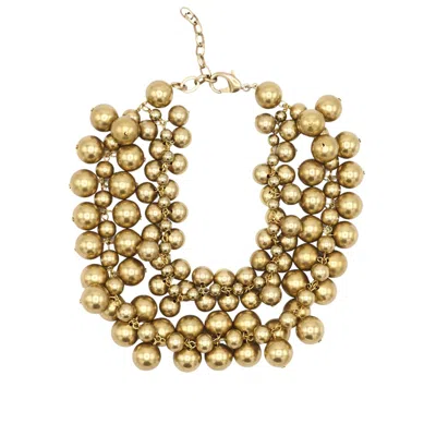 Sita Nevado Women's Maraca Necklace - Gold