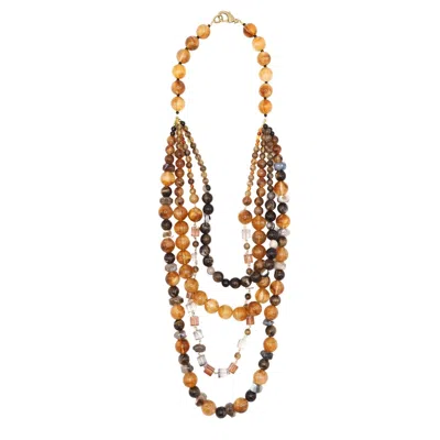 Sita Nevado Women's Maxine Necklace - Brown