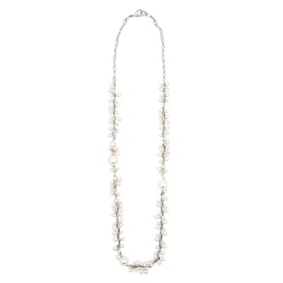 Sita Nevado Women's Mimosas Necklace - Silver