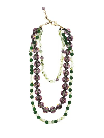 Sita Nevado Women's Mixed Candy Necklace - Green