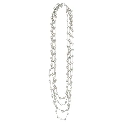 Sita Nevado Women's Molecula Necklace - Silver