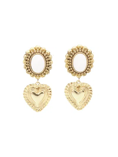 Sita Nevado Women's Oldie Earrings - White