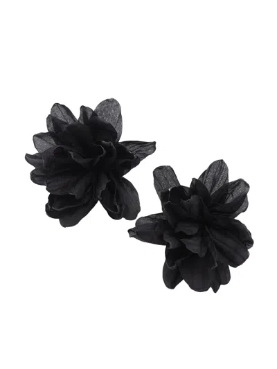 Sita Nevado Women's Petunia Earrings - Black