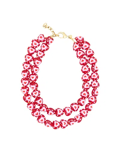 Sita Nevado Women's Pink / Purple Coras Necklace