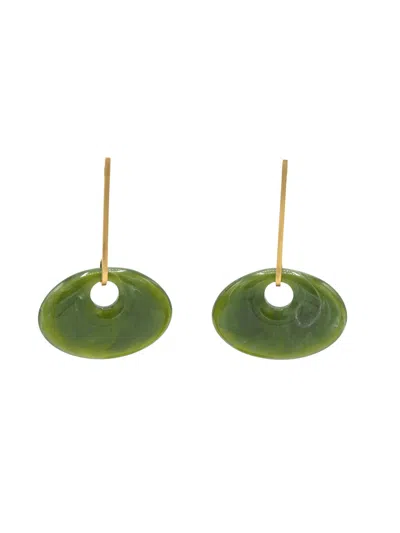 Sita Nevado Women's Piruleta Earrings - Green