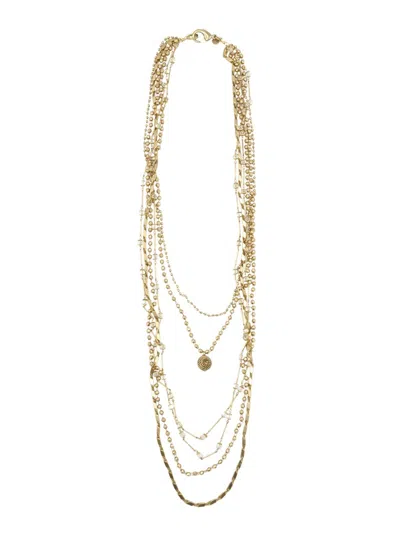 Sita Nevado Women's Pomita Necklace - Gold