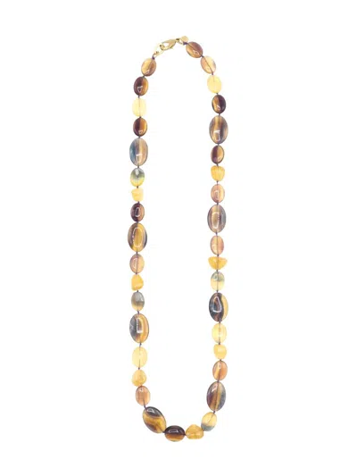 Sita Nevado Women's Purple / Yellow Granota Necklace In Multi