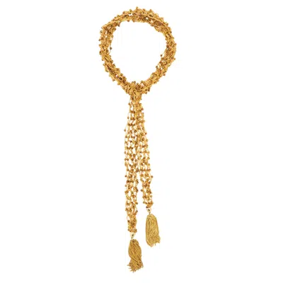 Sita Nevado Women's Ragnatela Necklace Ii - Gold