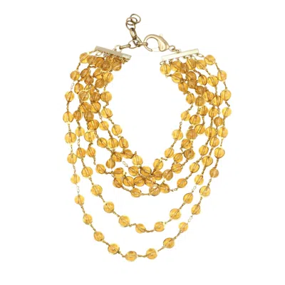 Sita Nevado Women's Short Hansel Necklace - Gold