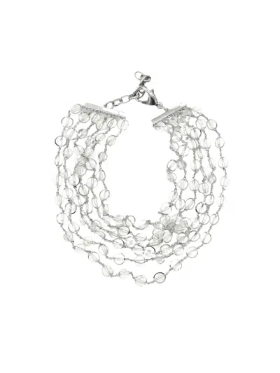 Sita Nevado Women's Short Hansel Necklace - Silver