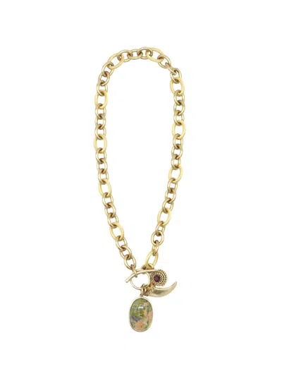 Sita Nevado Women's Silvana Necklace - Green